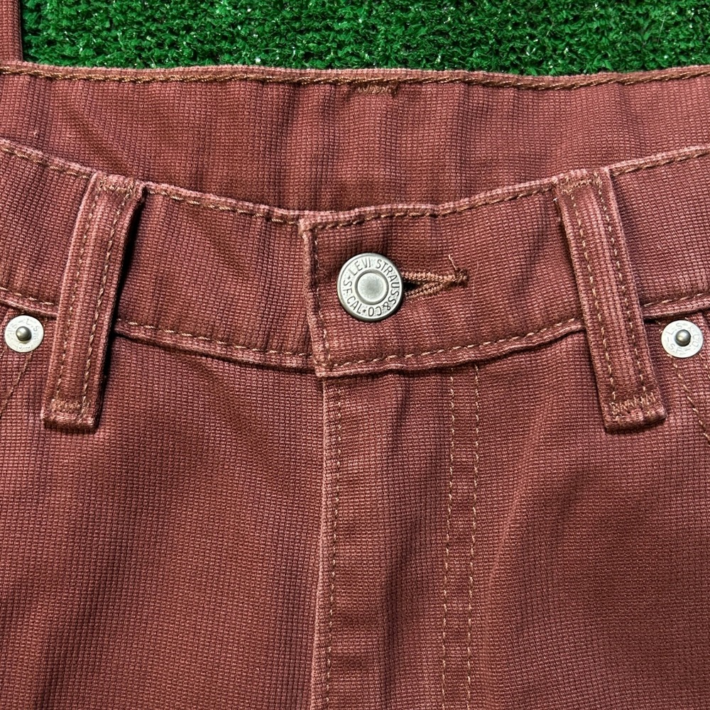 Rare Levi's 505 Bedford Cord "Rum" 36x32 - Picture 11 of 14